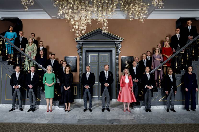 King Willem-Alexander and the entire Schoof government.