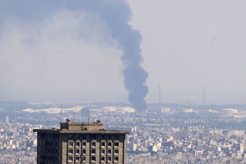 Israëlische luchtaanval in Teheran